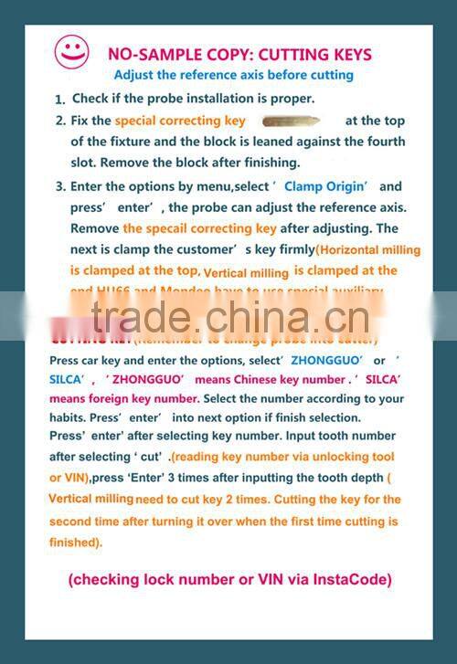 universal key cutting machine Automatic X6 key cutting machine