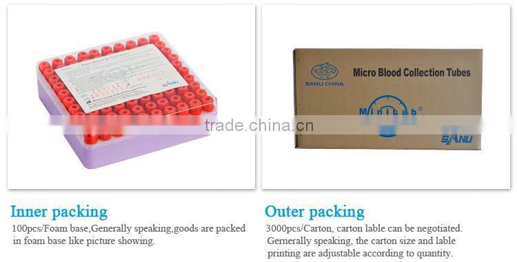 Medical hemodialysis blood collection tube line set for single use