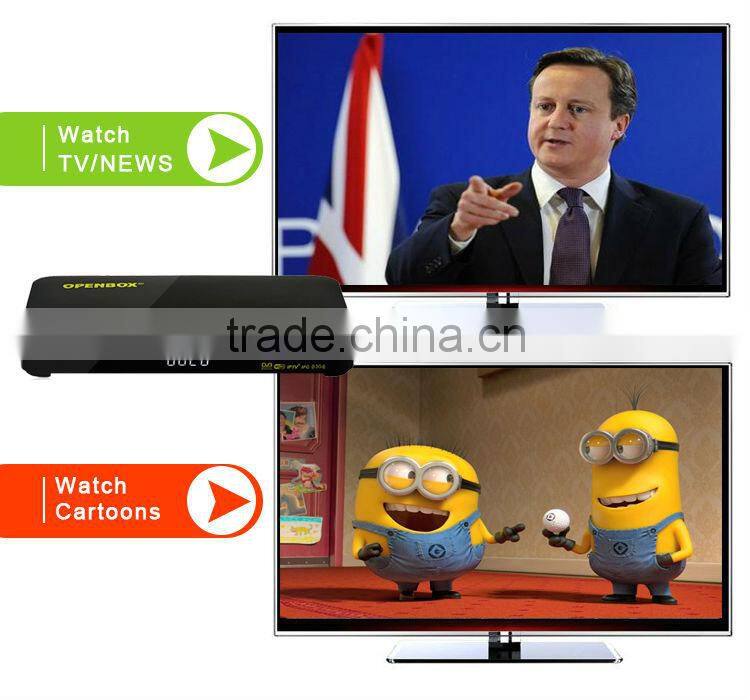 Opembox A5S dvb-S2 decoder satellite tv receiver with DVB-S2,free iptv,free youtube,youporn video singapore set top box