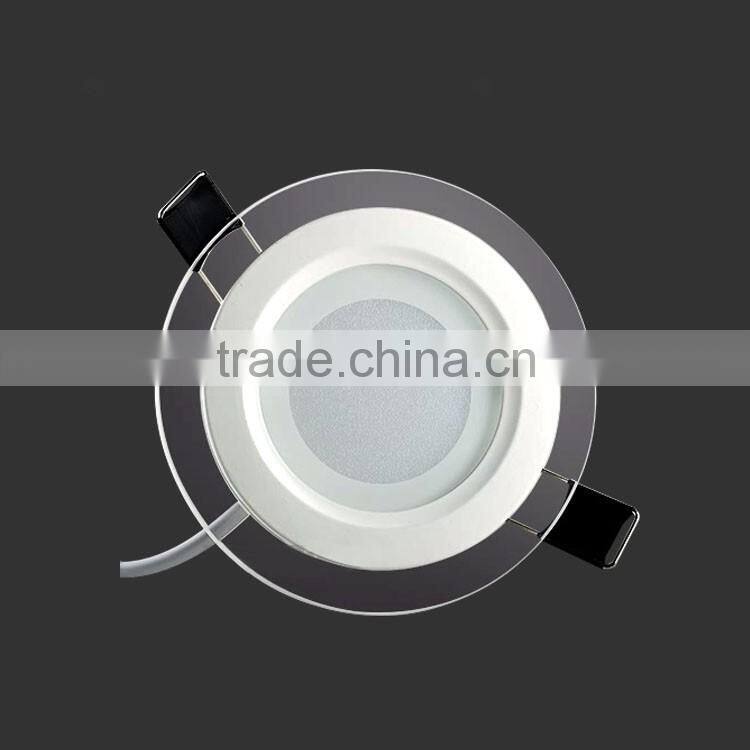 Factory direct supply price hot selling led commercial lighting 6w/12w/18w/24w/30w glass