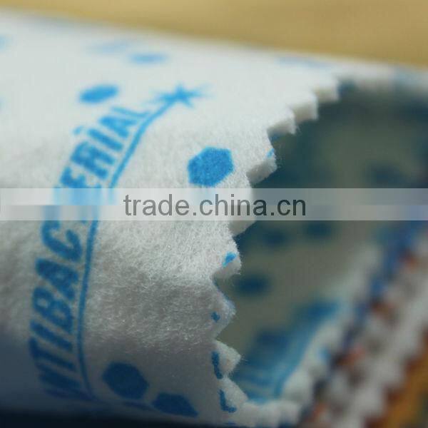 China manufacturer printing polyester needle punched nonwoven fabric