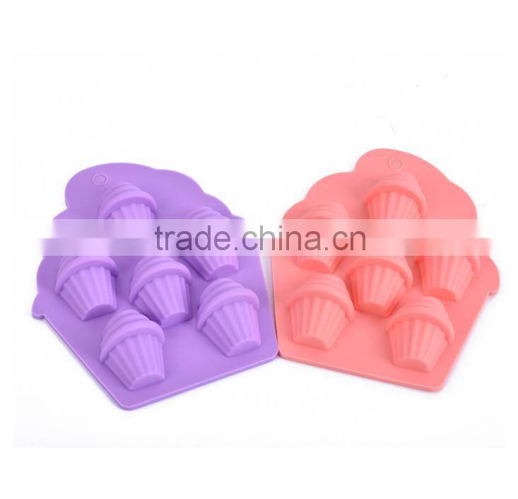 Lovely kid silicone ice cream tray