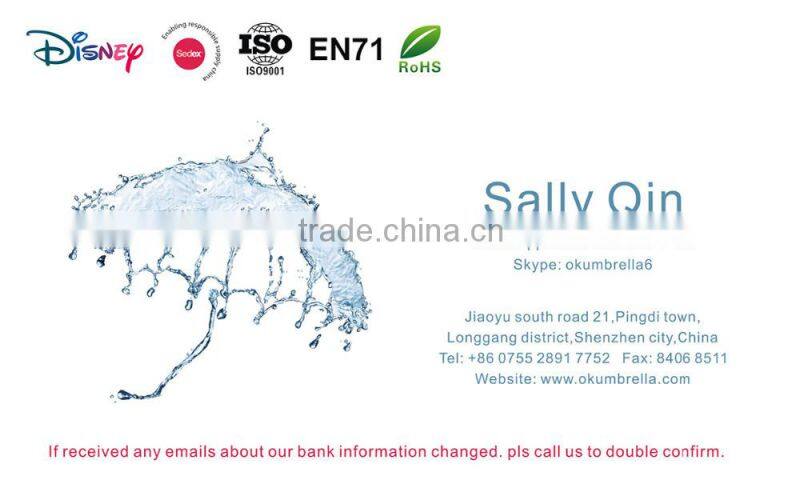 2016 new design london print umbrella, custom london printing umbrella