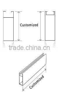Cheap aluminum spandrel ceiling system aluminum profile ceiling