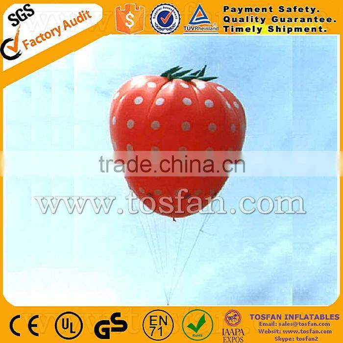 new inflatable helium balloon strawberry berry balloon F2036