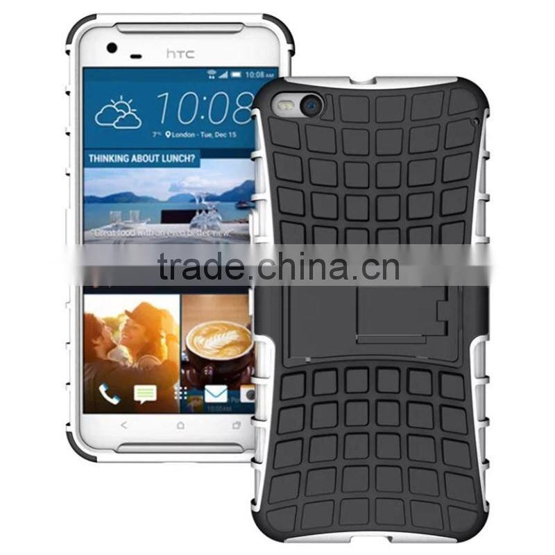 Hot Selling Hybrid Phone Case for HTC X9 Kickstand Case with Paypal Payment