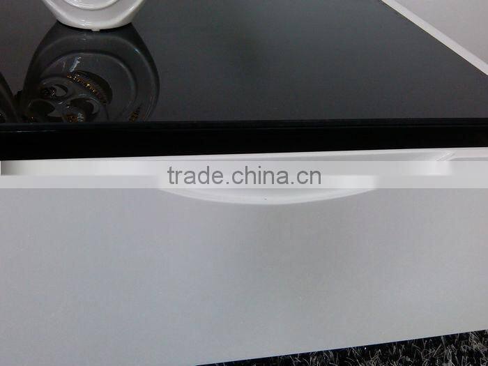 2014 high quality beatiful high glossy white tv stand