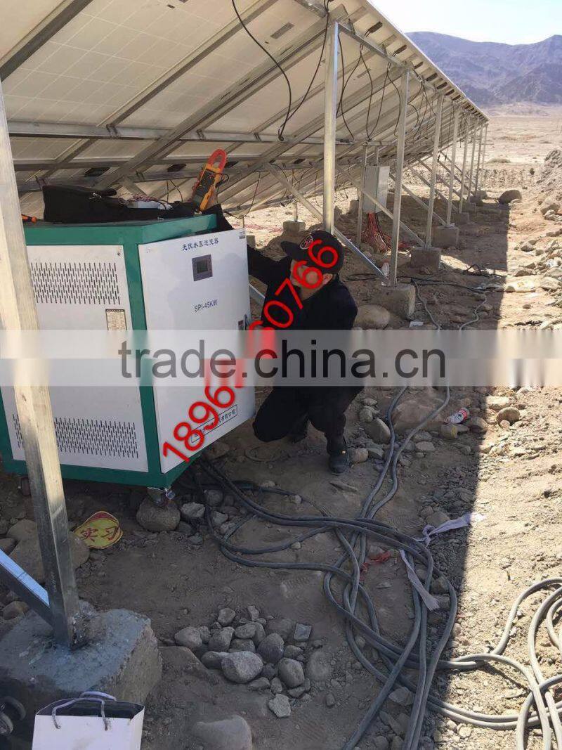 Solar Water Pump Controller with AC 220V bypass for 3 Phase Pump Inverter System