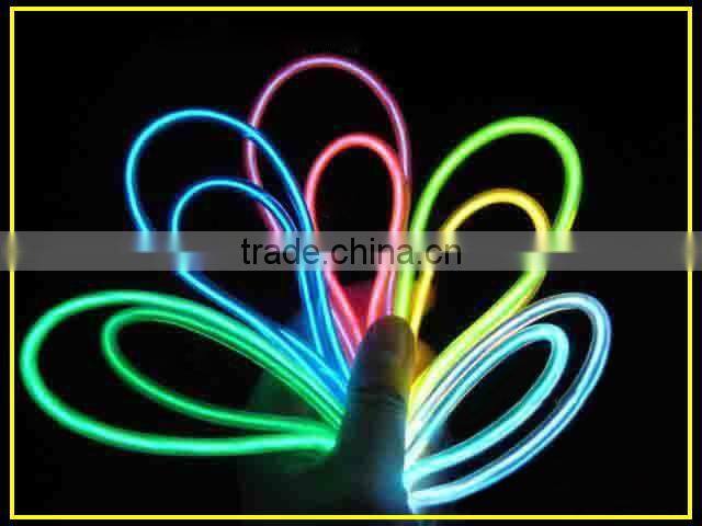 blue green red and yellow strong waterproof EL wire