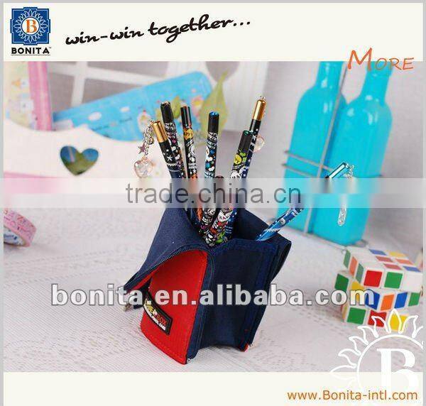 Newest fashion pencil bag, unisex unusual pvc pencil cases