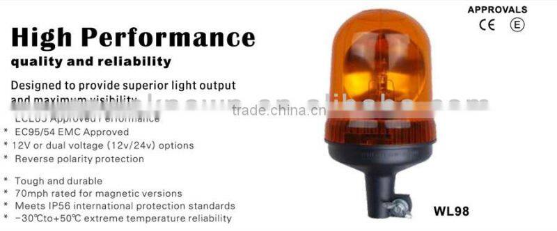 12/24V warning beacons, H1 Halogen bulb warning light ,muli-function LED warning beacons