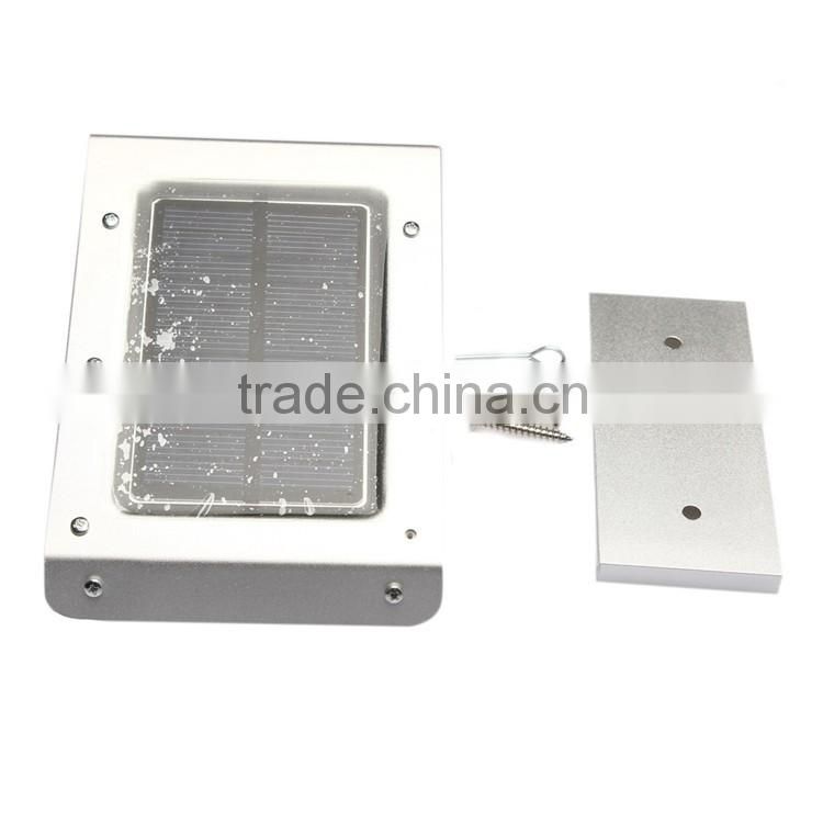 20 led panel texture lampshade 1800mah Ni-MH battery PIR sensor + Voice control solar mini garden light