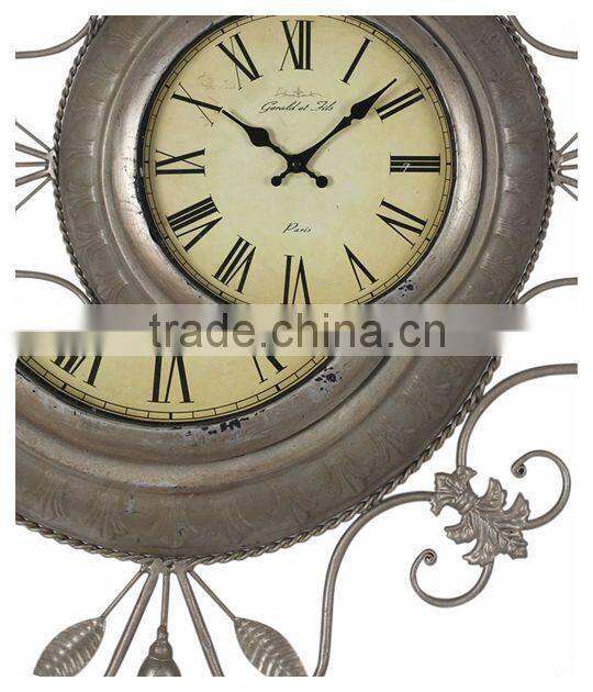 M2201 china hot sale iron wall clock