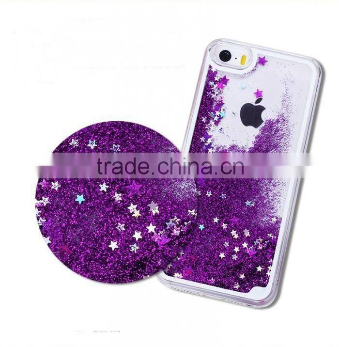case cover for iphone 6s, cell phone case, protective case, waterproof mobile phone case, liquid glitter case cover