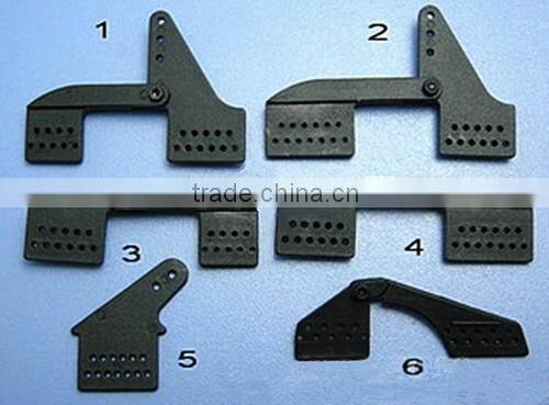 RC Parts Multiple Specifications Nylon Black Plastic Heavy Duty Arms Rocker Arm For rc plane