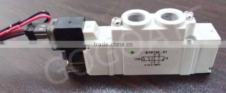 SY3120 SY5120 SY7120 high frequency 5/3 solenoid valve pneumatic air valve