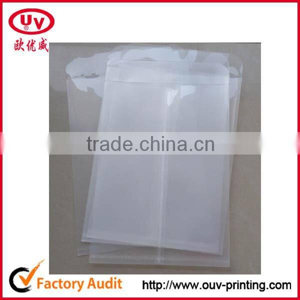 clear plastic file envelopes for cards