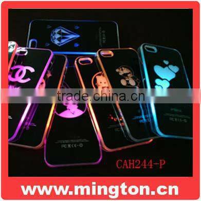 Blue lighting phone case for iphone4