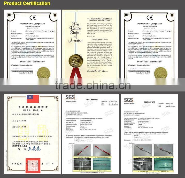 B633 CE APPROVAL 600V 30A SCREWLESS SAFETY PUSH WIRE CONNECTOR
