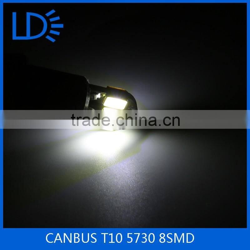 CANBUS car smd light 8pcs 5730 smd car light bulbs