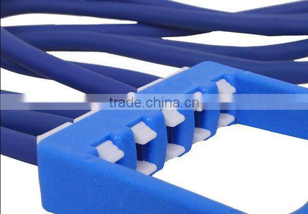 Aofeite Wholesale Rubber Band Exercise Equipment Pilates Band ,Yoga Sport Elastic Rope