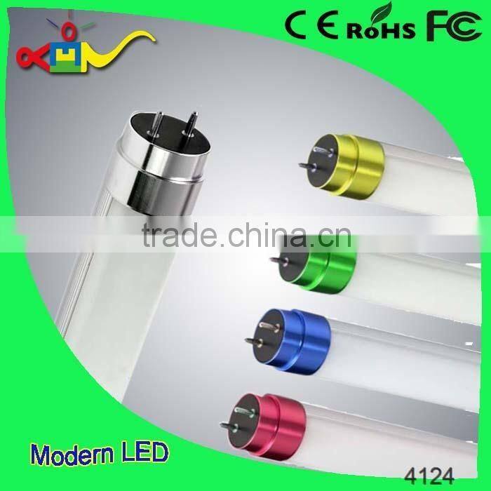 360 glass t8 led tube light 18-19w 110lm/w