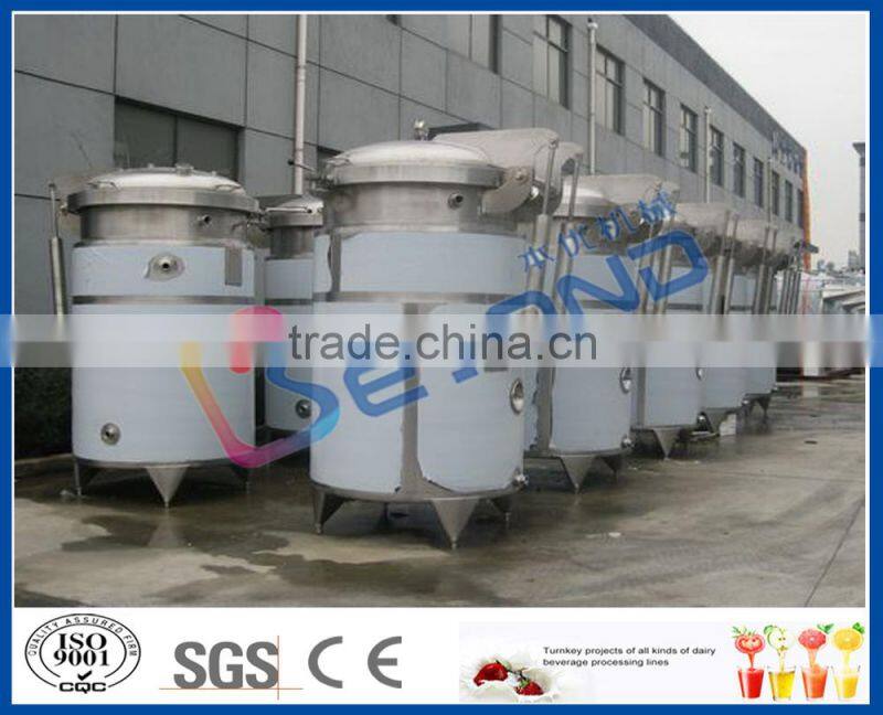 stainless steel steam heating tea extraction tank
