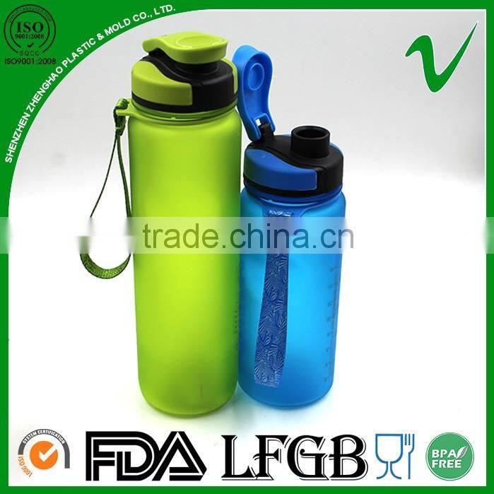2016 new products eco-friendly plastic joyshaker sports bottle with straw