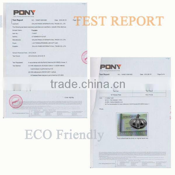 FOB Dalian plastic punpkins decorations for halloween 2013