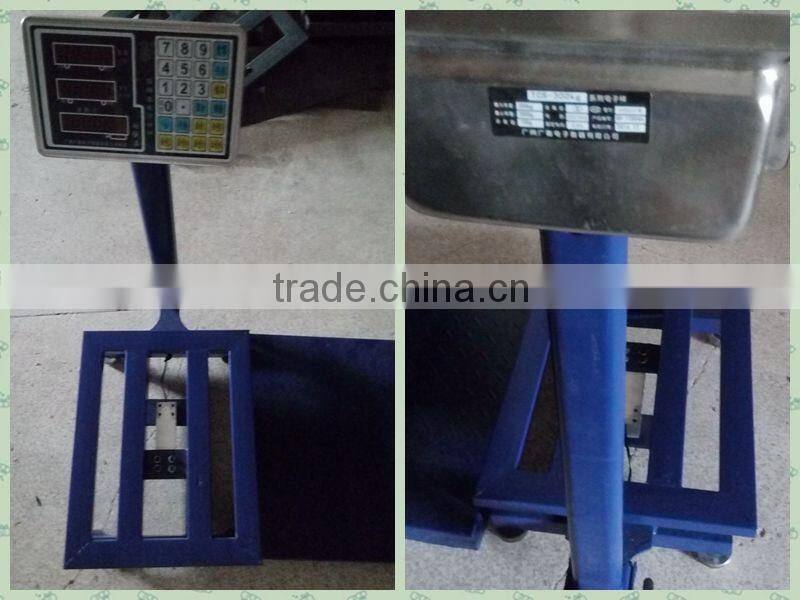 300kg wholesale electronic price computing bench weighing scale OED ODM
