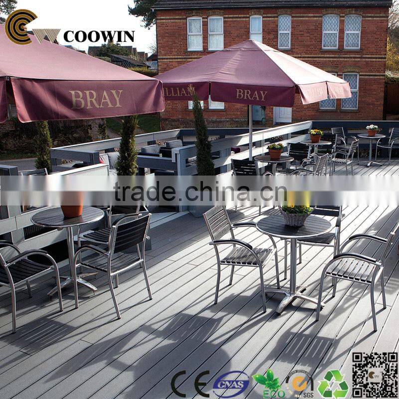 Outdoor park solid hard decking floor for WPC