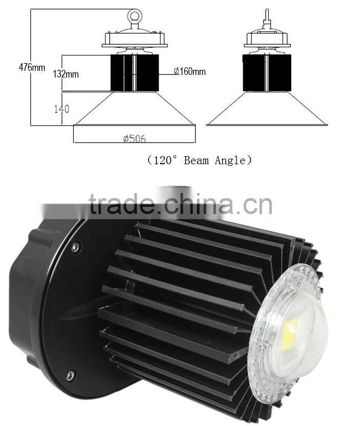 Fins Cooling Aluminium Heatsink High Bay Led Industrial Light