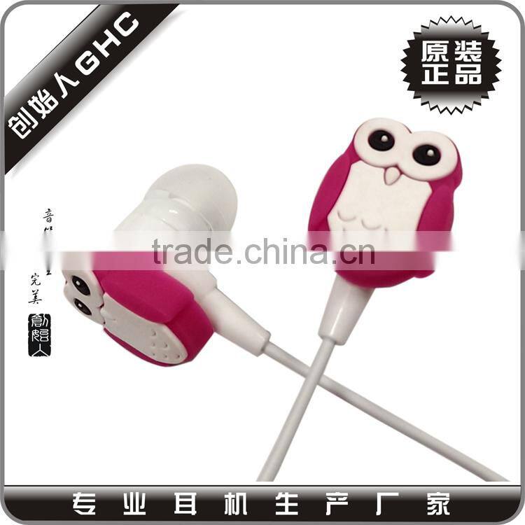 best seller cartoon earphone for promotinal gifts
