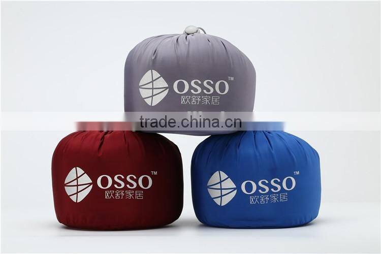 Orthopedic travel neck pillow with memory foam inside