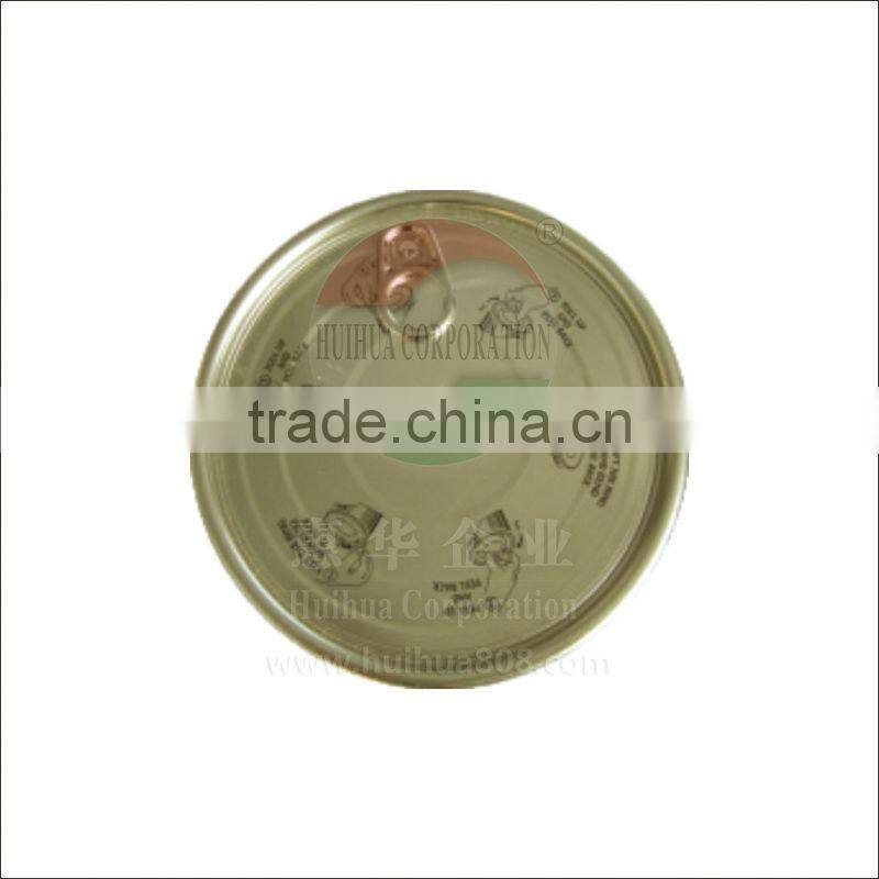 2014 new style contain pepper tinplate EASY open end