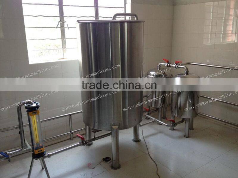 Honey processing and packing machine