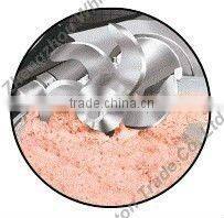 HRSD 304 stainless steel 80L duck meat chopper with 6 cutting knives