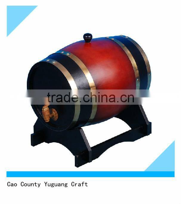 hot sell high quality wooden wine barrel with inner bag