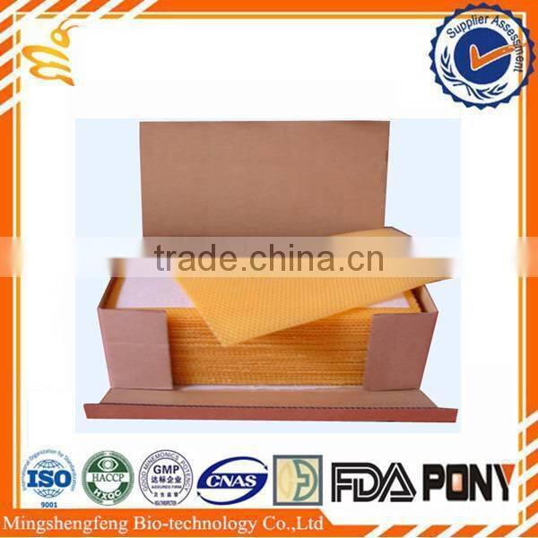 100% nature bulk beeswax foundation sheet for sale