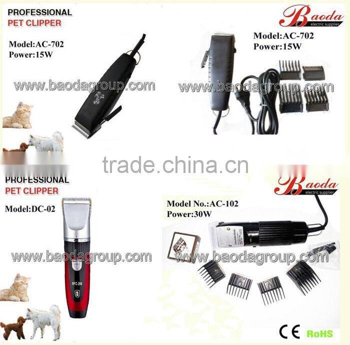 Cordless pet clipper