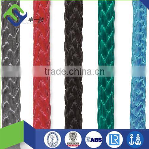 10mm x 30meters UHMWPE 12000lb synthetic winch rope for offroad recovery/towing