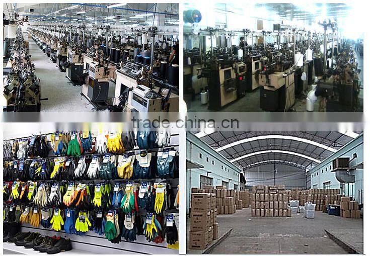 en388 film latex coated working gloves