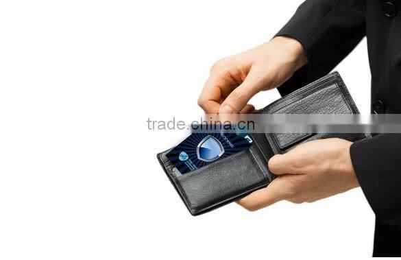 Custom printing Credit Guard RFID Scanner Blocking Cards