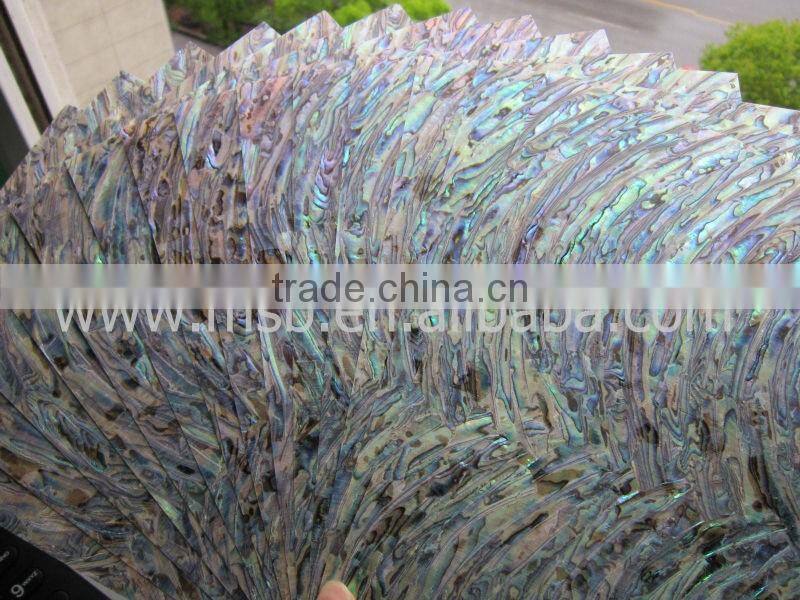 Flexible New Zealand Abalone Puau Shell Laminate Paper For Guitar Inlay
