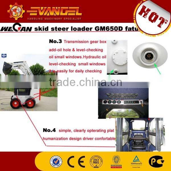 Like Bobcat diesel engine 60HP mini skid steer loader for sale