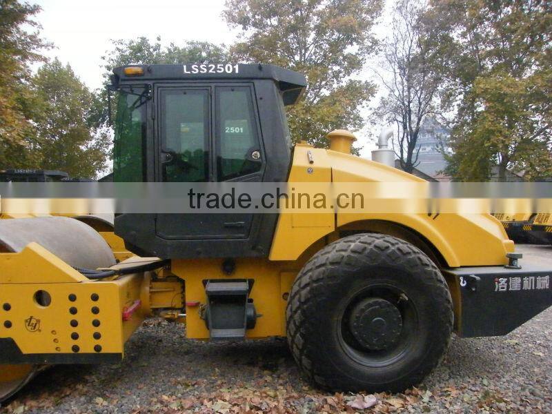 25 Tons LSS2501-2 Single Drum Vibrator Compact Rollers