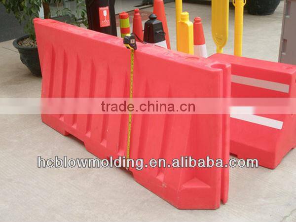 OEM Blow Molding Plastic Traffice roadblock plastic traffic barrier Huizhou Factory