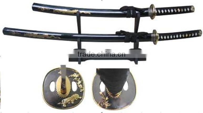 Hand forged Japanese sword Katana Matrix Tsuba Very Sharp