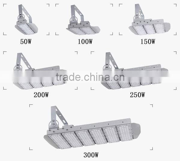 General Voltage Stamping Aluminum 200W LED Flood Light Fixture