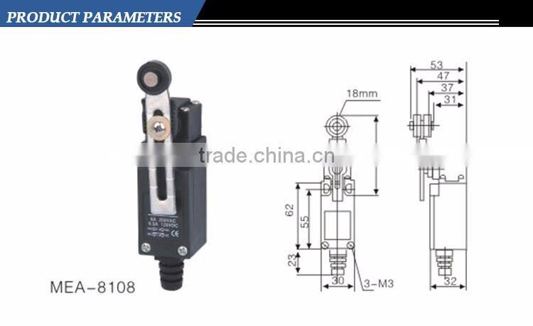 Factory supply cheap price 5A/250VAC rotary limit switch 8108